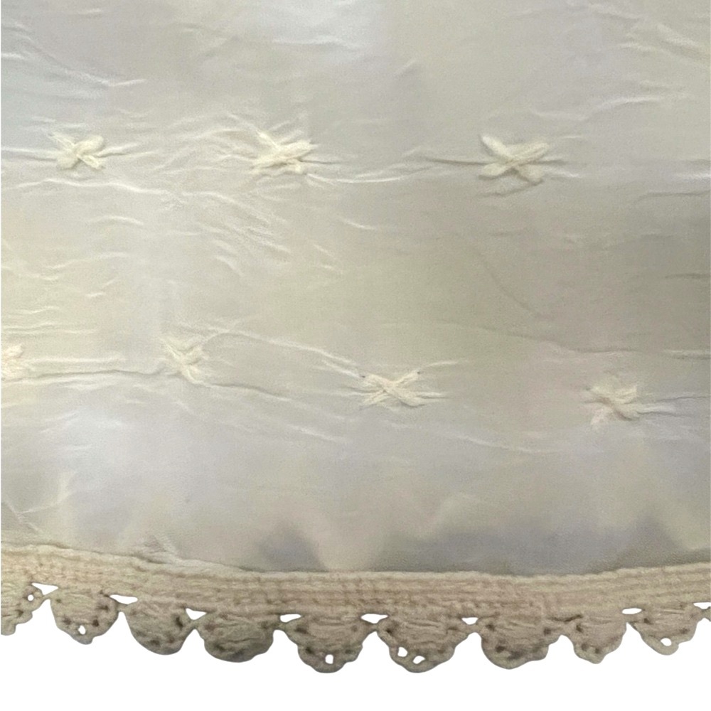 NWT! Johnny Was Laurel Amari Delicate Boho Pale Cream Blouse Size L - Picture 11 of 14